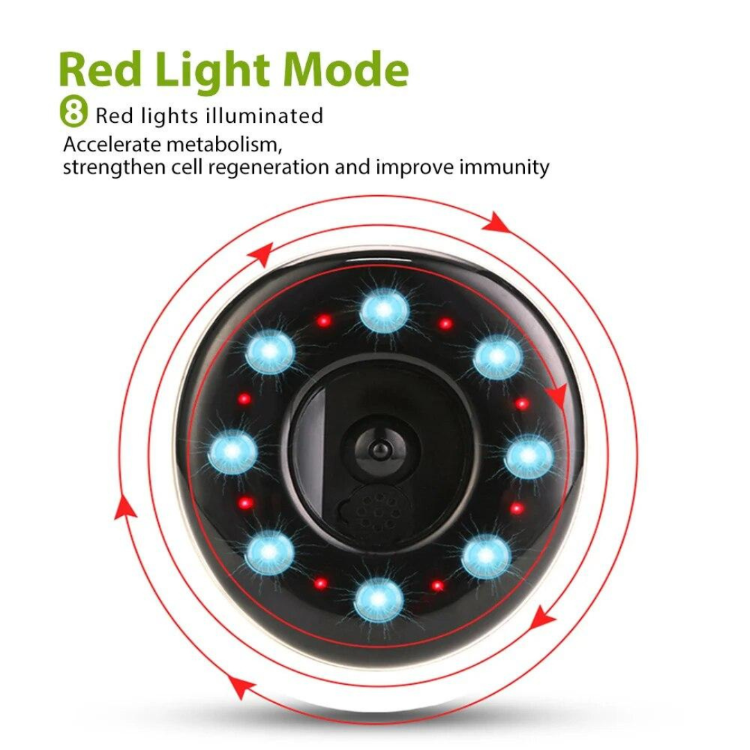 Massageador anticelulite com terapia de luz vermelha