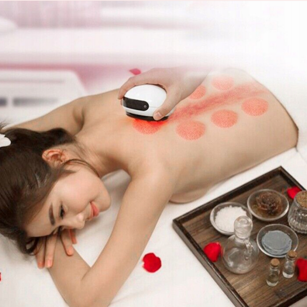 Massageador anticelulite com terapia de luz vermelha