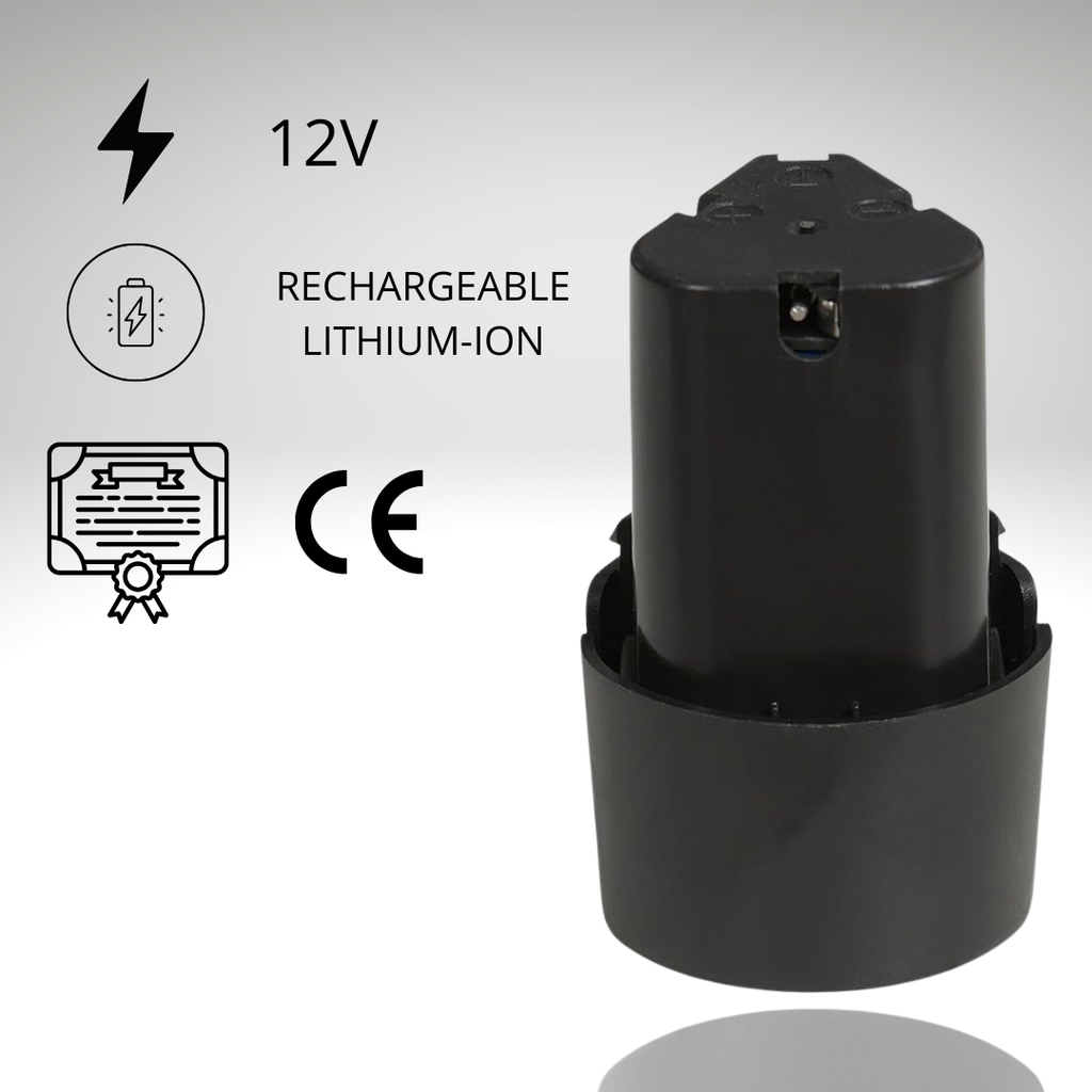 Bateria de 12V para parafusadeira sem fio
