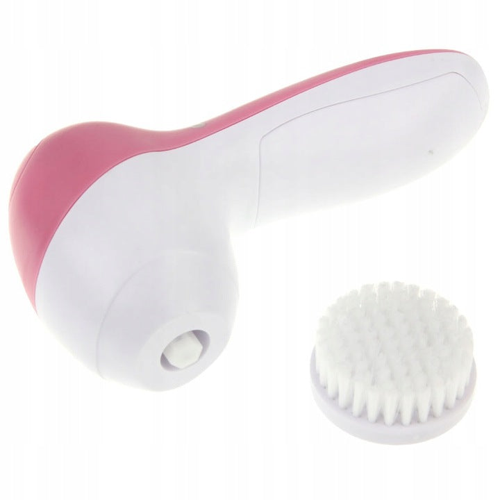 Escova facial elétrica massageadora 5 em 1