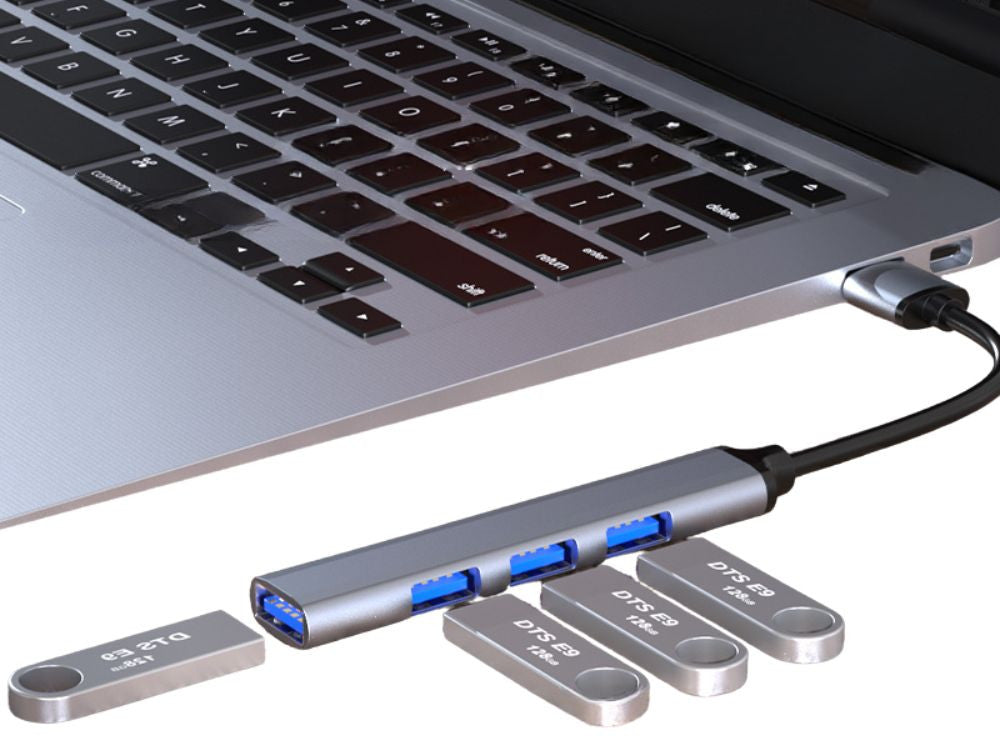 Adaptador Hub 4 em 1