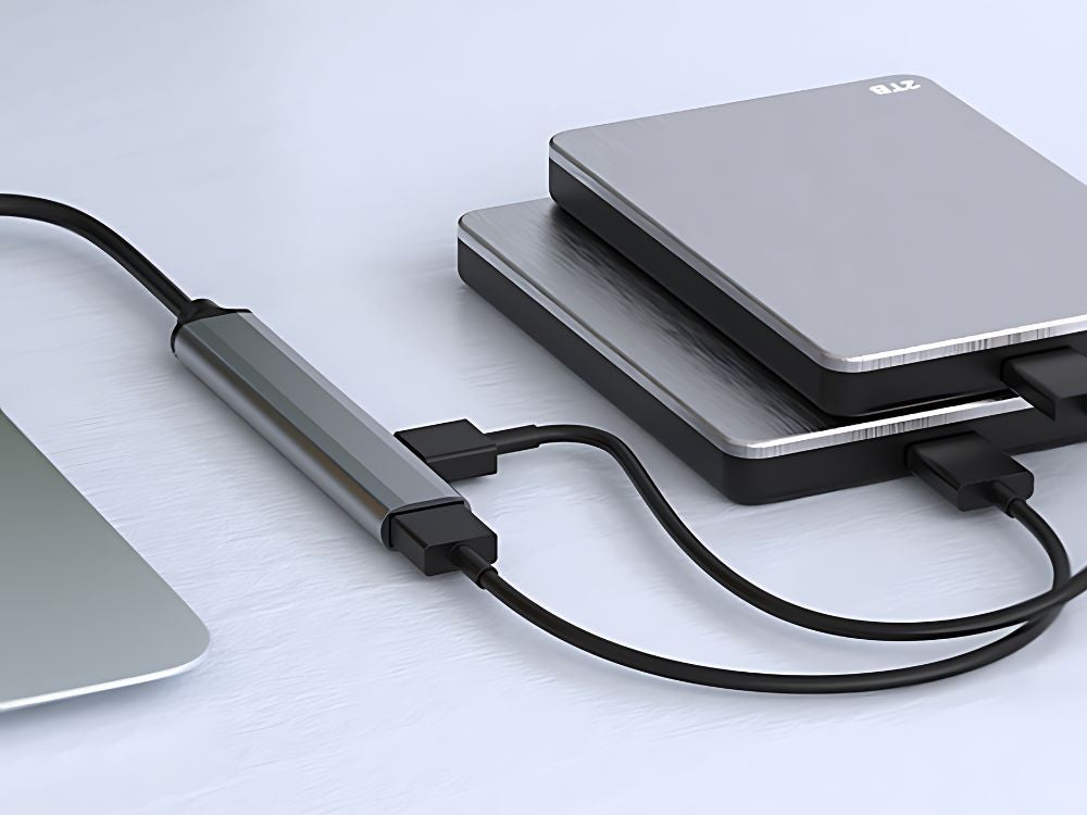 Adaptador Hub 4 em 1