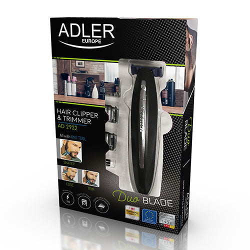 Aparador de barba Adler - Carregamento USB