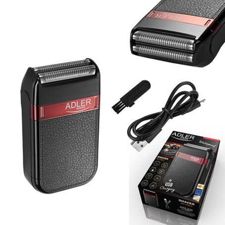 Barbeador Adler - Carregamento USB