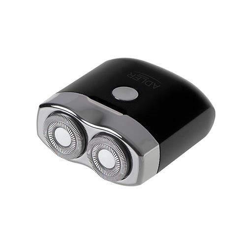 Barbeador de viagem Adler - USB com 2 cabeças