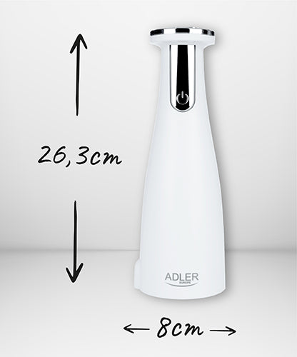 Moedor Elétrico de Sal e Pimenta Adler - Conjunto com 3 unidades - USB