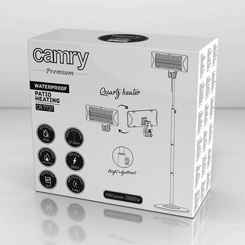 Aquecedor de pátio Camry - de chão