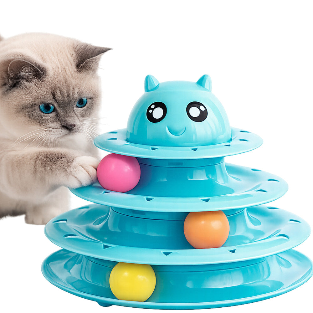 BRINQUEDO PARA GATO 3 NÍVEIS