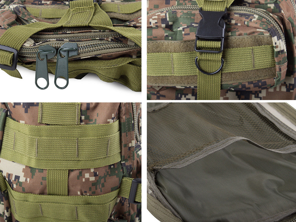 Mochila Tática Camuflada