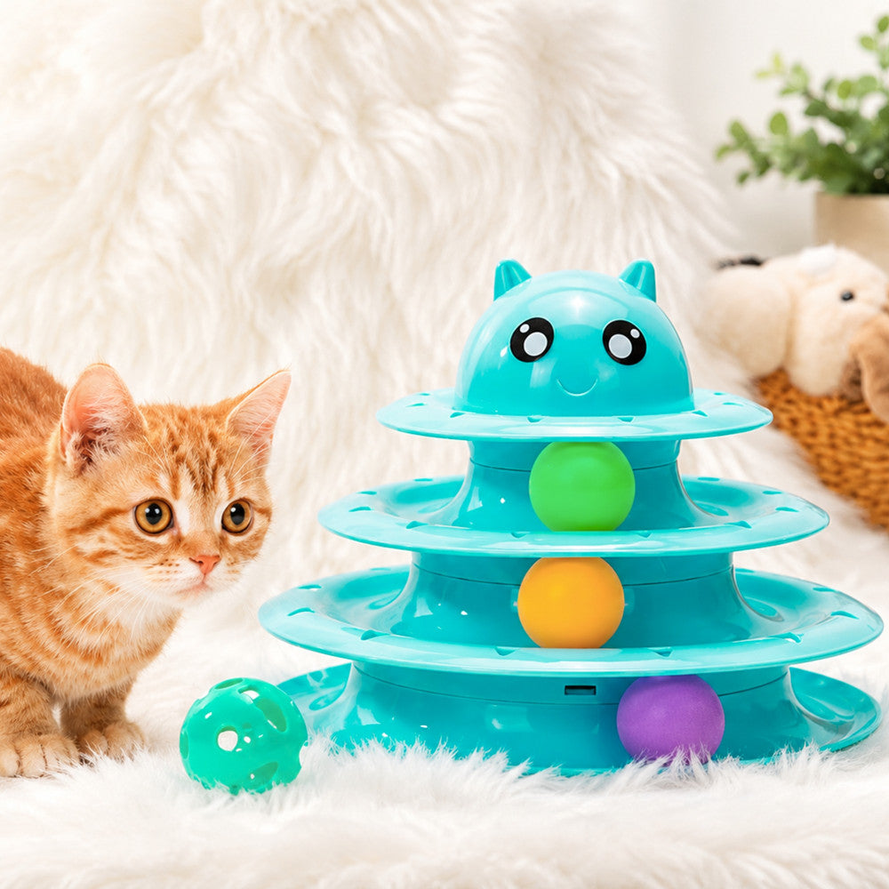 BRINQUEDO PARA GATO 3 NÍVEIS