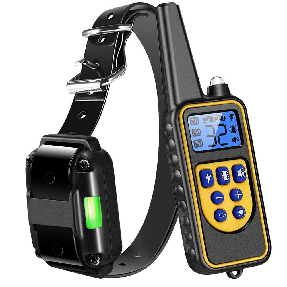Colar de Treinamento para Pets com Controle Remoto Digital