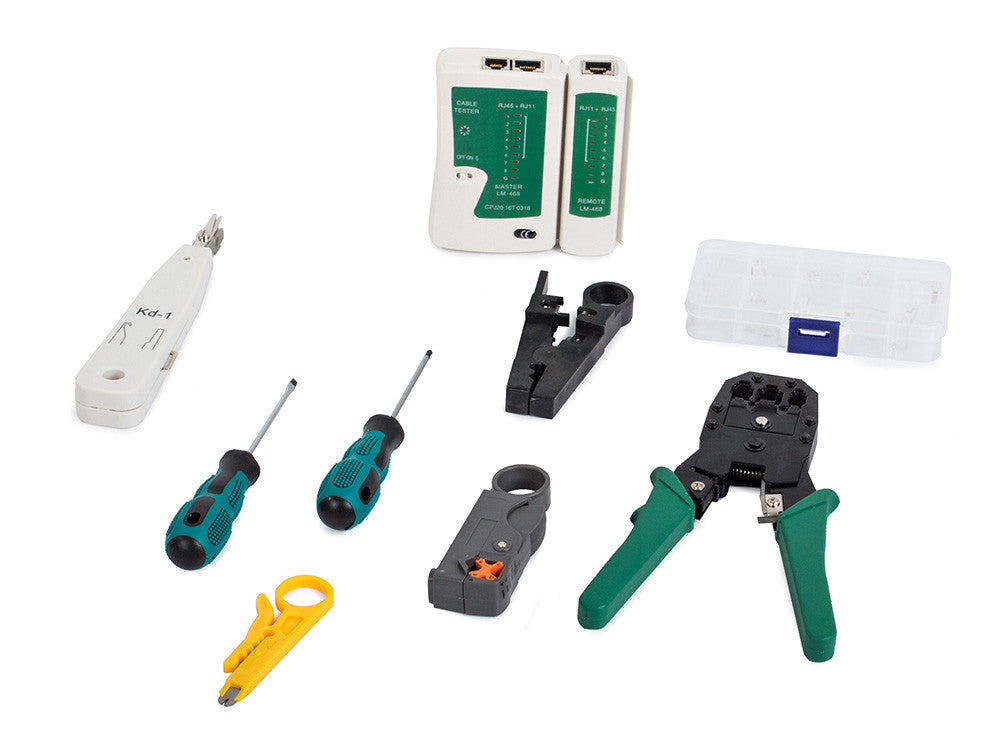 Kit Completo para Instalação e Manutenção de Redes