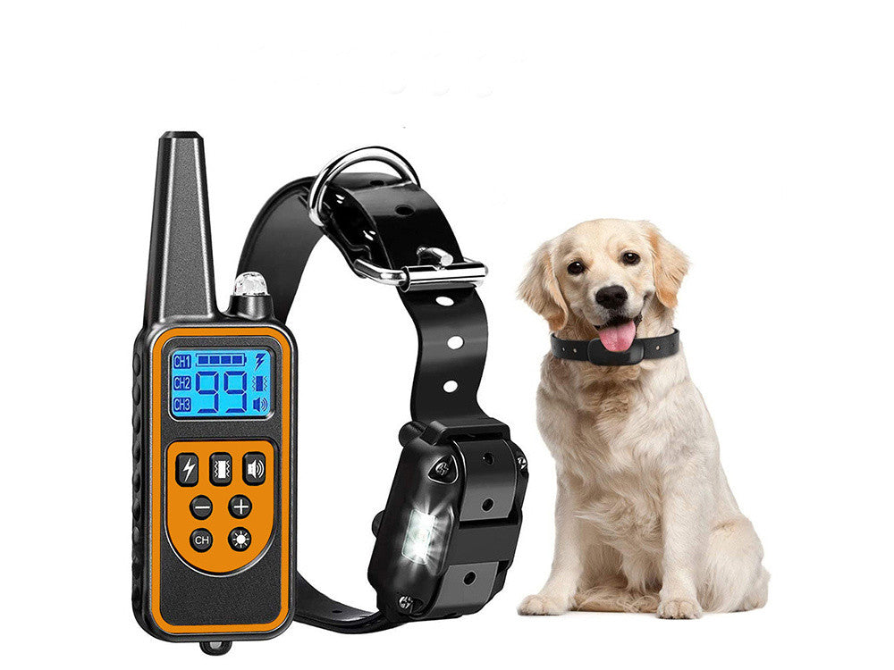 Colar de Treinamento para Pets com Controle Remoto Digital