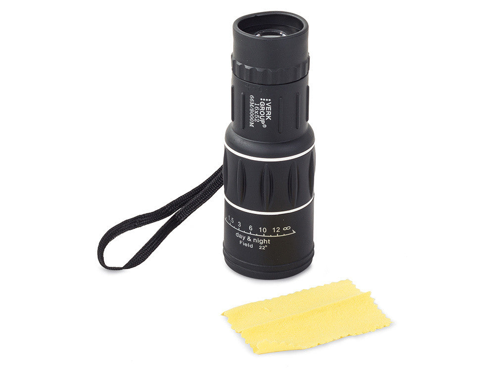 Telescópio Monocular 16x52 para Observação e Turismo
