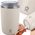 Garrafa Térmica 350 ml com Mistura Automática – Para Bebidas Quentes e Frias