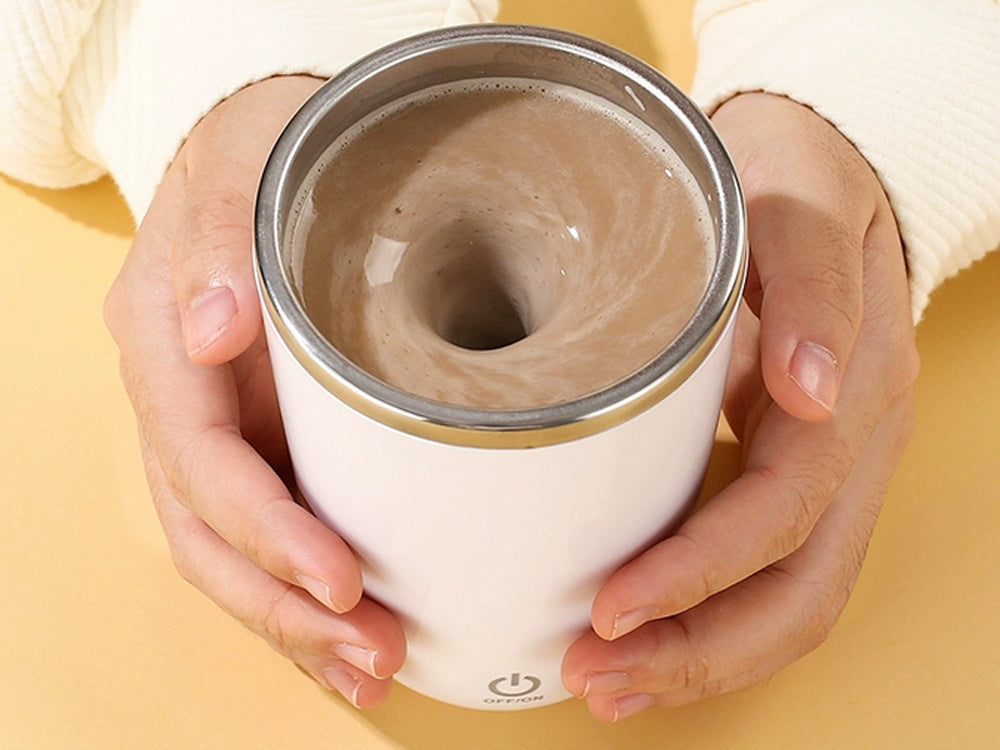 Garrafa Térmica 350 ml com Mistura Automática – Para Bebidas Quentes e Frias