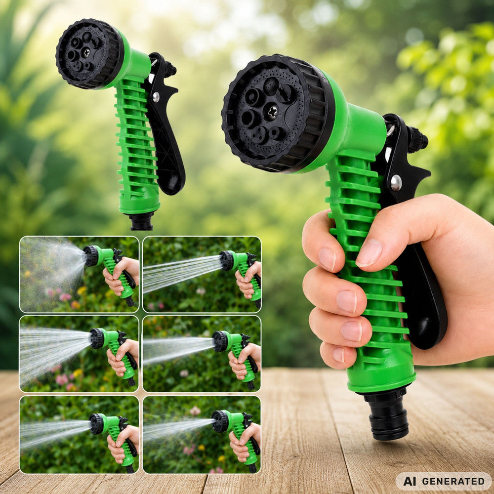 Mangueira de Jardim com Suporte e Pistola de Pulverização - 10 m