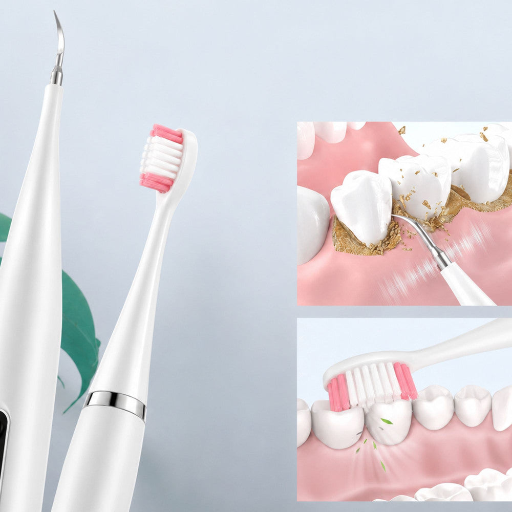 Dispositivo Ultrassônico para Limpeza Dental 2 em 1