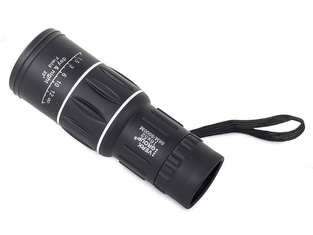 Telescópio Monocular 16x52 para Observação e Turismo