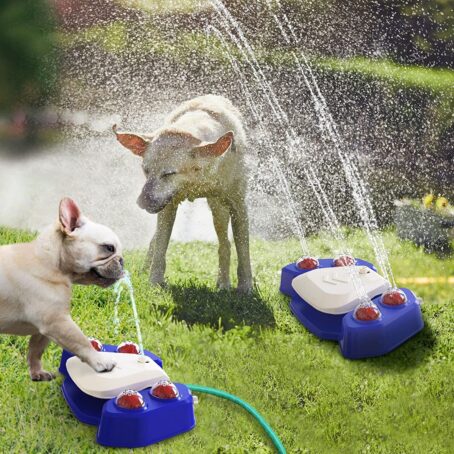 Bebedouro automático para cães - AZUL, AMARELO