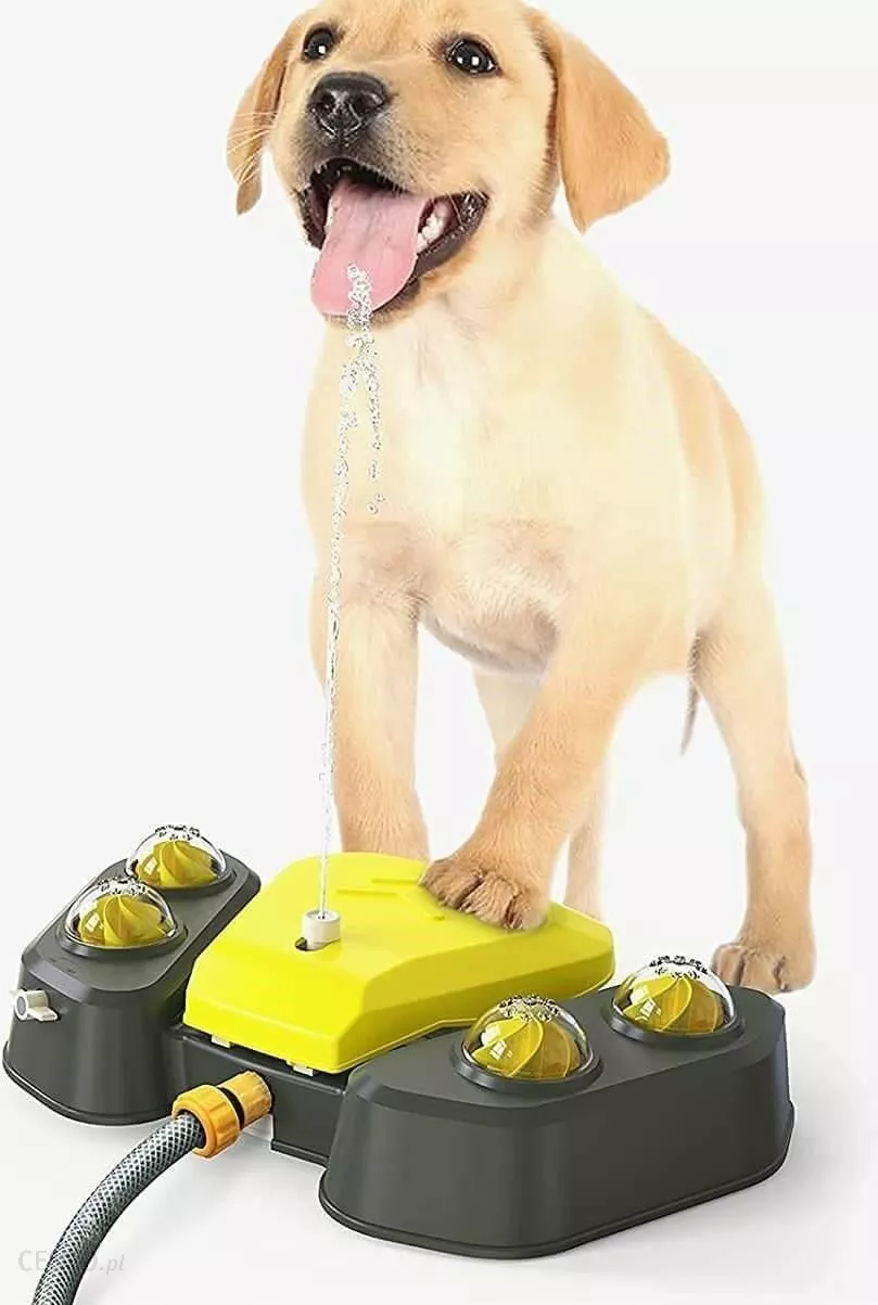 Bebedouro automático para cães - AZUL, AMARELO