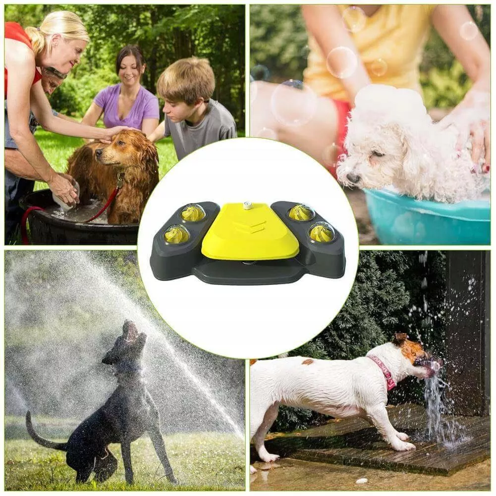 Bebedouro automático para cães - AZUL, AMARELO