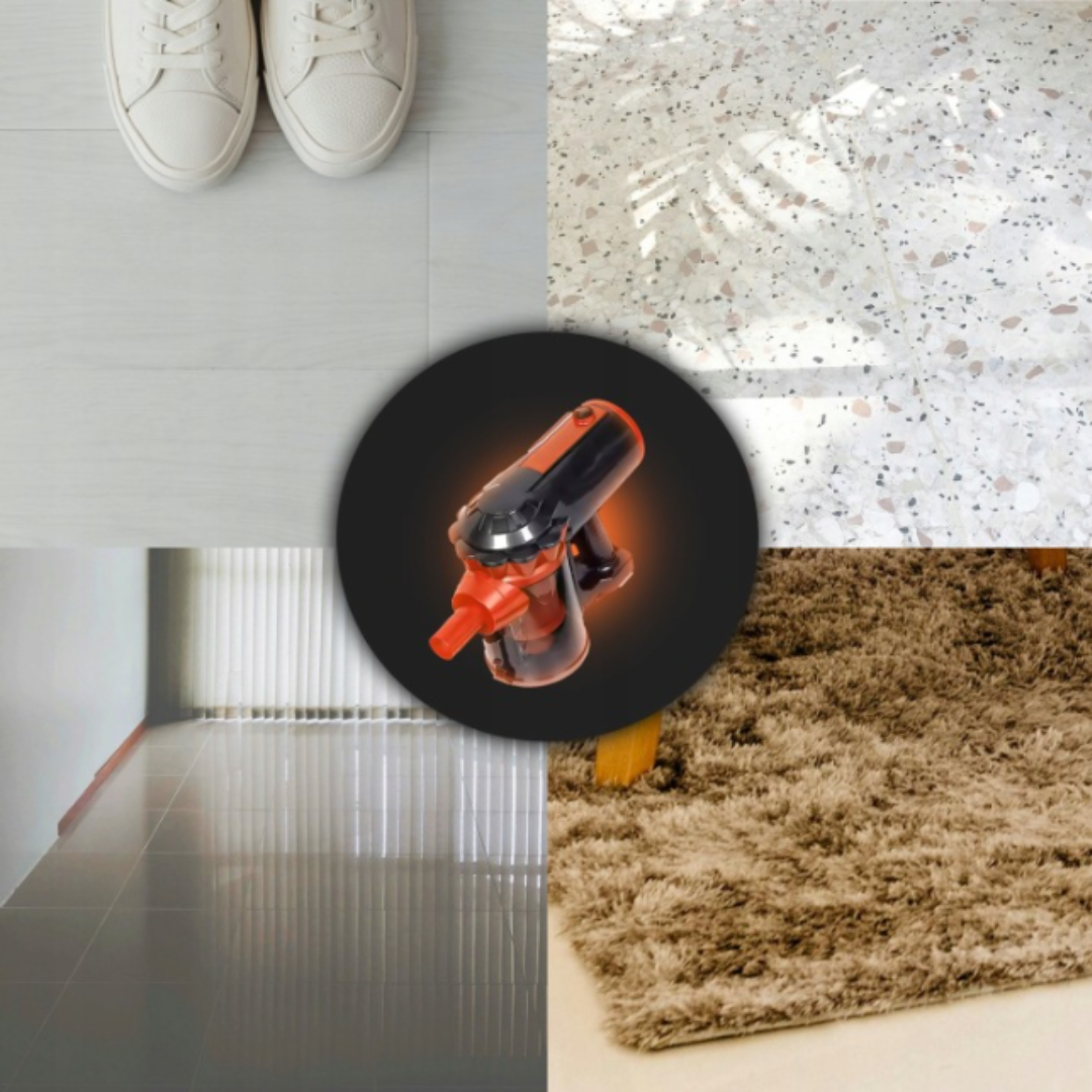 Aspirador de pó vertical sem saco – 650 W