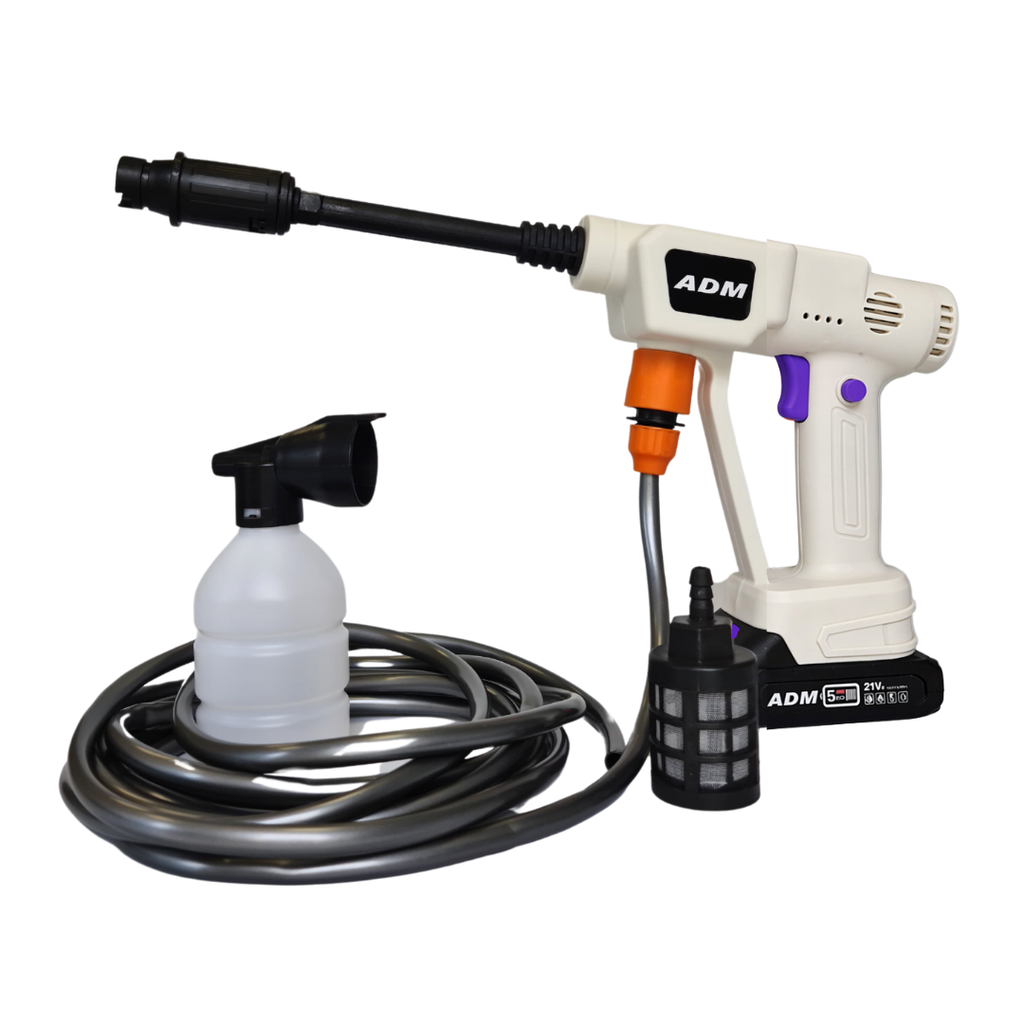 Lavadora de alta pressão sem fio ADM Mini + 2 baterias