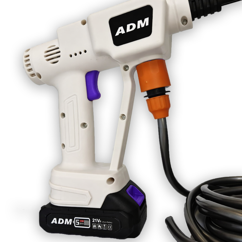 Lavadora de alta pressão sem fio ADM Mini + 2 baterias