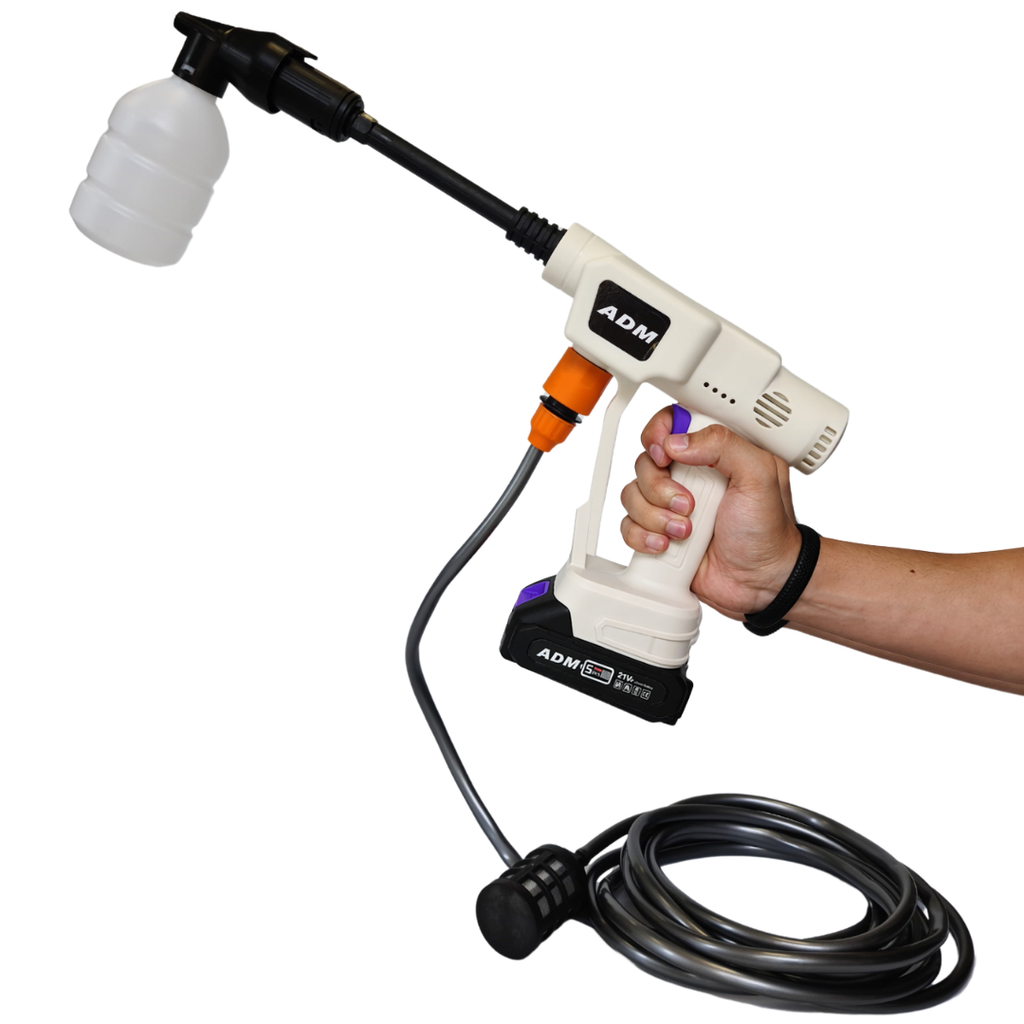 Lavadora de alta pressão sem fio ADM Mini + 2 baterias