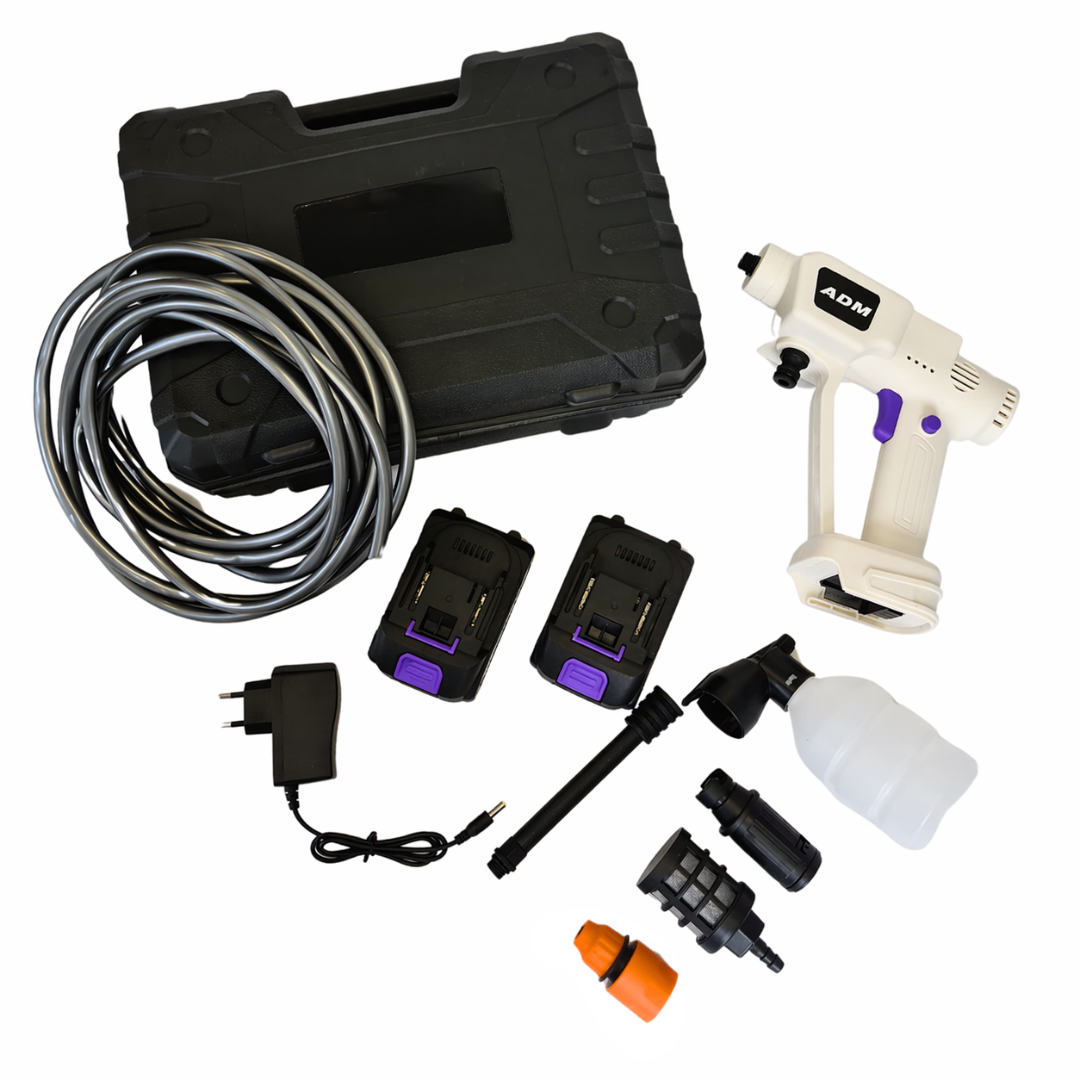 Lavadora de alta pressão sem fio ADM Mini + 2 baterias