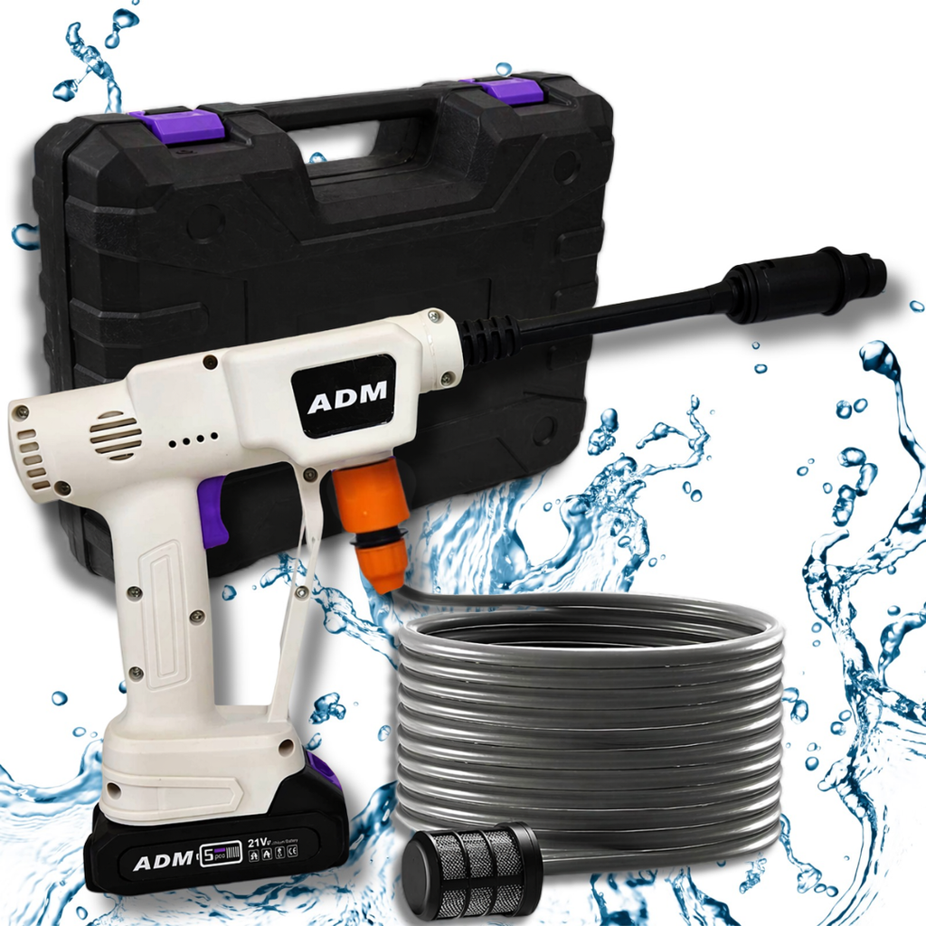 Lavadora de alta pressão sem fio ADM Mini + 2 baterias