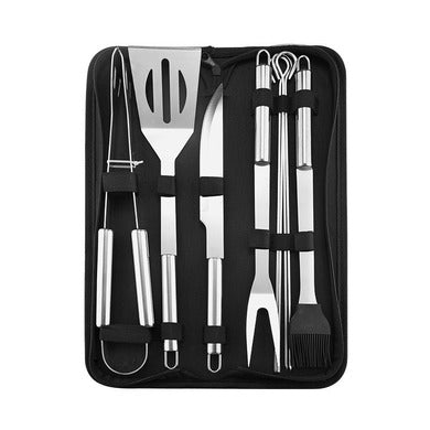 UTENSÍLIOS PARA CHURRASCO | CONJUNTO DE CHURRASCO COM 9 PEÇAS