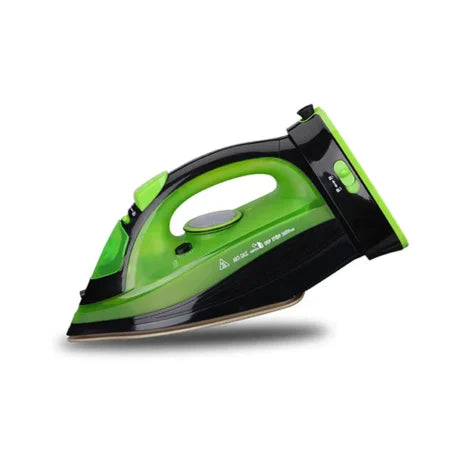 Ferro a vapor elétrico sem fio 2400W com base de cerâmica - Cores variadas