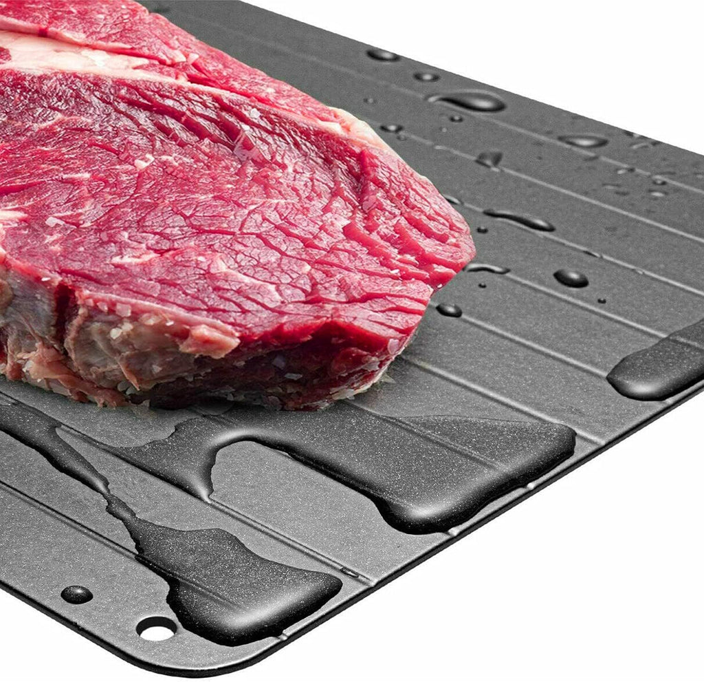 Bandeja de Descongelamento Rápido – Descongele Alimentos até 3 Vezes Mais Rápido Sem Eletricidade